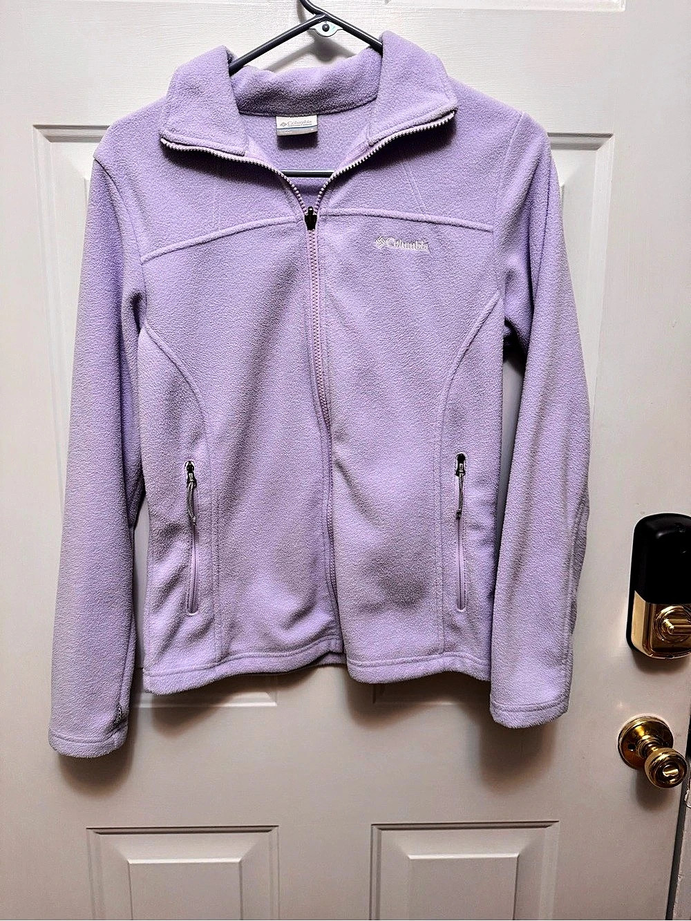 Columbia Benton Springs Full-Zip Fleece Jacket Purple Small
